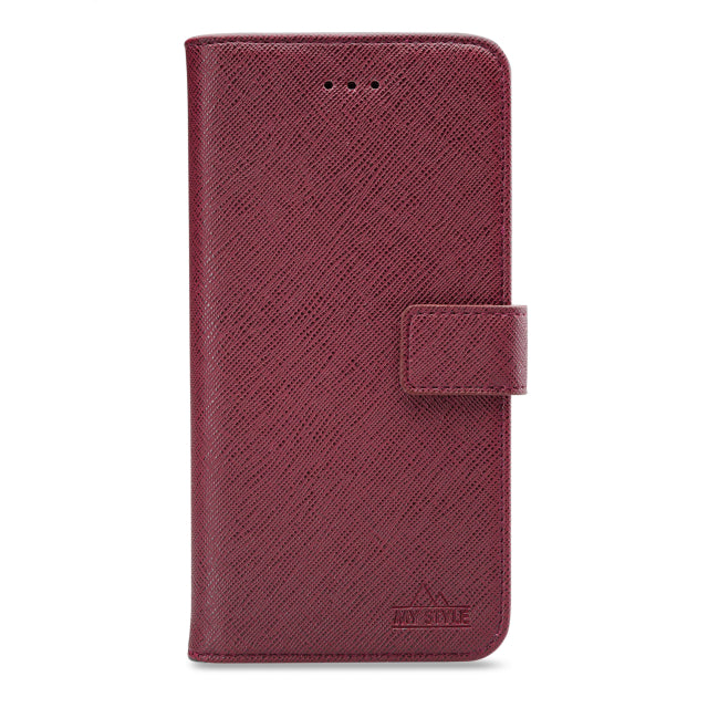 My Style Flex Wallet for Apple iPhone 15 Plus Bordeaux