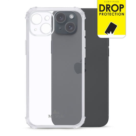 My Style Protective Flex Case for Apple iPhone 15 Plus Clear