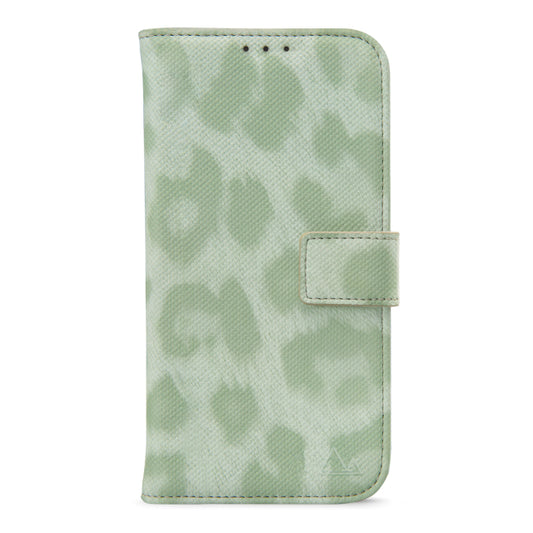 My Style Flex Wallet for Samsung Galaxy A23 5G Green Leopard