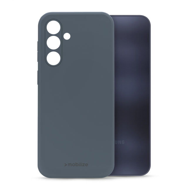 Mobilize Rubber Gelly Case Samsung Galaxy A25 5G Matt Blue
