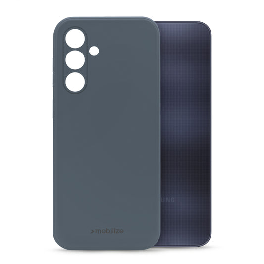 Mobilize Rubber Gelly Case Samsung Galaxy A25 5G Matt Blue