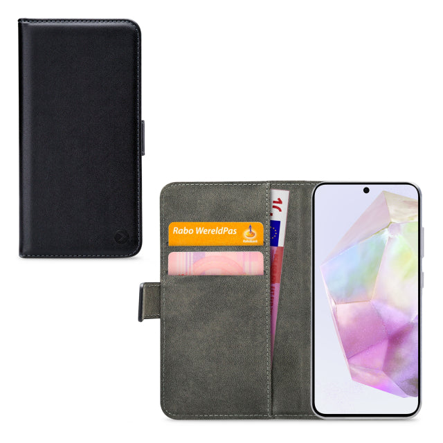 Mobilize Classic Gelly Wallet Book Case Samsung Galaxy A35 5G Black