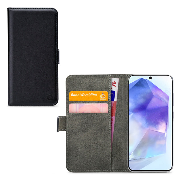 Mobilize Classic Gelly Wallet Book Case Samsung Galaxy A55 5G Black