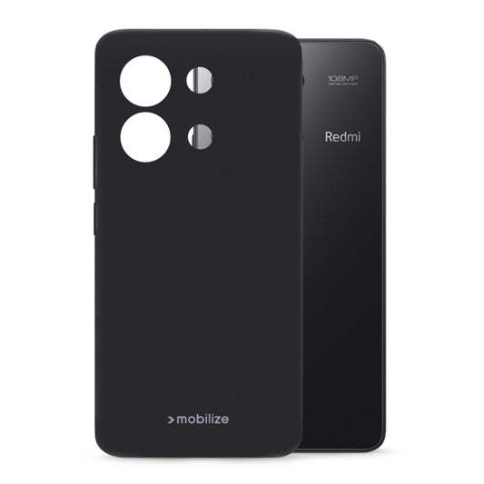 Mobilize Rubber Gelly Case Xiaomi Redmi Note 13 4G Matt Black