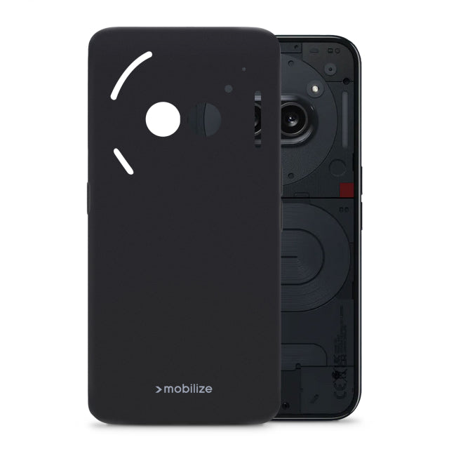 Mobilize Rubber Gelly Case Nothing Phone (2a) Matt Black