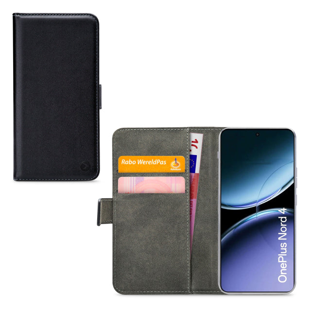 Mobilize Classic Gelly Wallet Book Case OnePlus Nord 4 Black