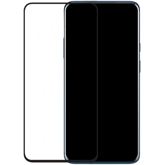 Mobilize Edge-To-Edge Glass Screen Protector OnePlus 7T Pro Black Edge Glue