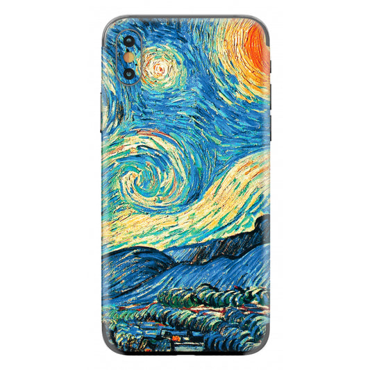 My Style PhoneSkin For Apple iPhone Xs The Starry Night