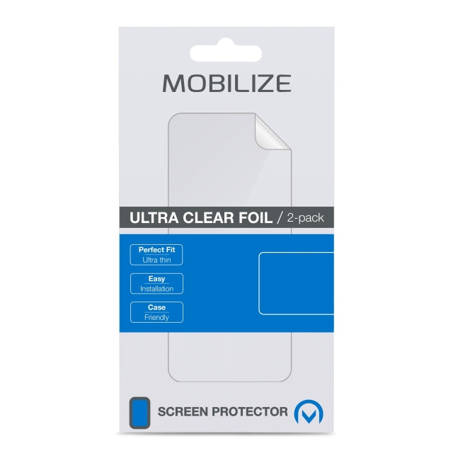 Mobilize Clear 2-pack Screen Protector Motorola Moto E7 Plus/Moto G9 Play