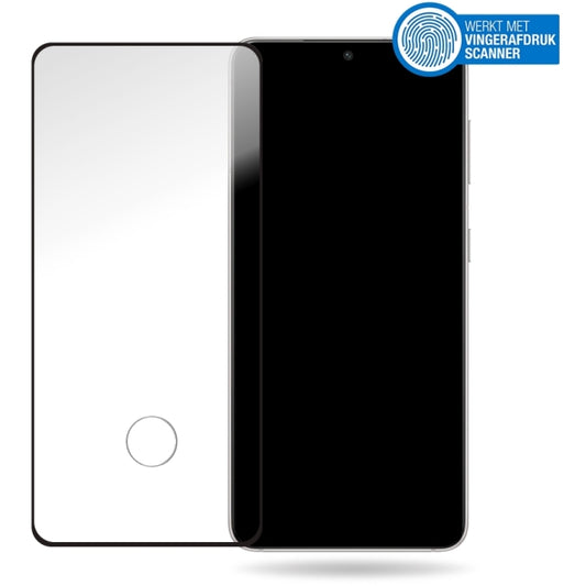 Mobilize Glass Screen Protector - Black Frame - Samsung Galaxy S21 5G