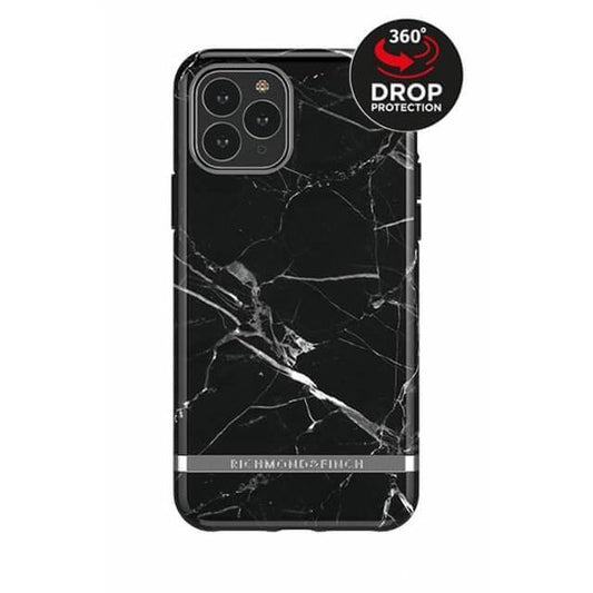 Richmond & Finch Black Marble stevig kunststof hoesje voor iPhone 11 - zwart