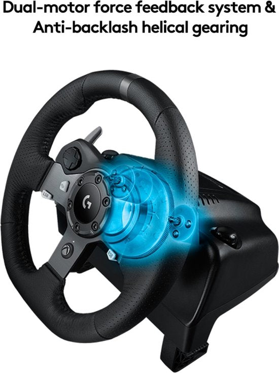 Logitech G920 - Driving Force Racing Wheel - Geschikt voor Xbox Series, Xbox One en PC
