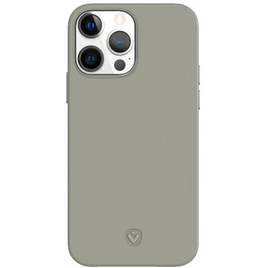 Valenta Leather Back Cover Snap Luxe Apple iPhone 13 Pro Max Grey