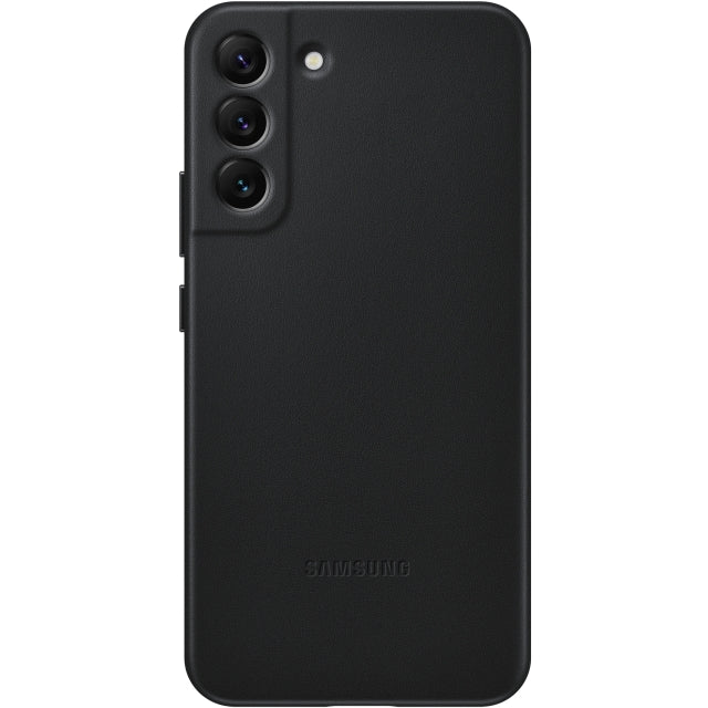 EF-VS906LBEGWW Samsung Leather Cover Galaxy S22+ 5G Black