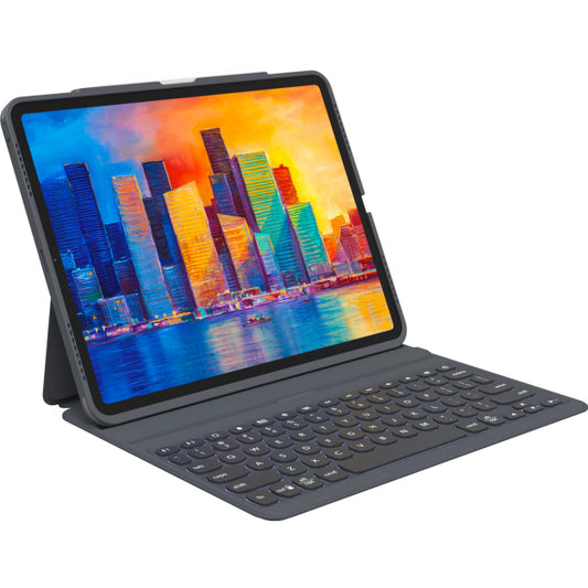 ZAGG Pro Keys Bluetooth Keyboard Case for Apple iPad Air 11 (2024/2025)/Pro 11 (2021) QWERTY Black