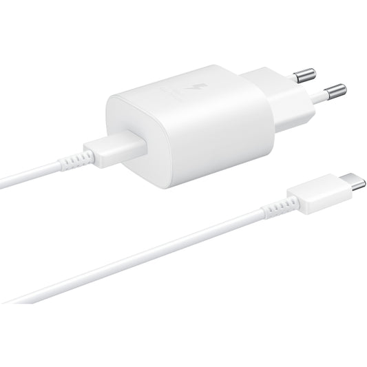 EP-TA800XWEGWW Samsung Super Fast PD Wall Charger USB-C incl. USB-C Cable 25W White Bulk