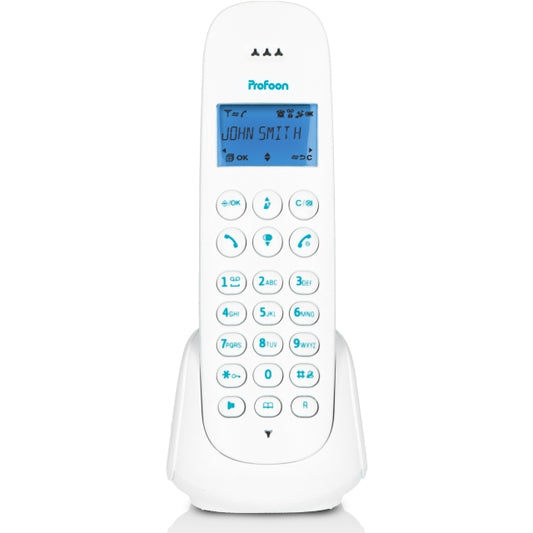 PDX-300BW Profoon DECT Telefoon White/Blue