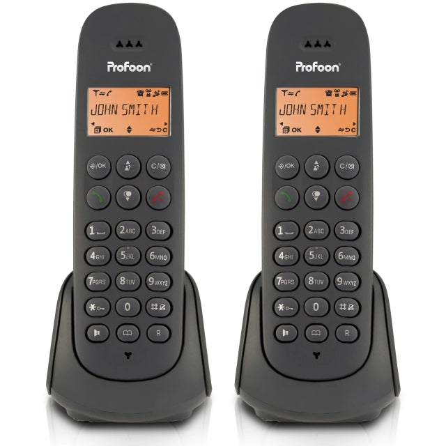 PDX620 Profoon Duo DECT Telefoon Antraciet