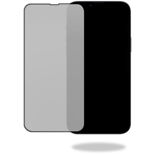 Mobilize Privacy Glass Screen Protector - Black Frame - for Apple iPhone 15 Pro Max
