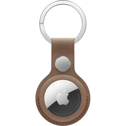 MT2L3ZM/A Apple Airtag FineWoven Key Ring Taupe