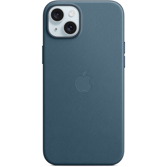 MT4D3ZM/A Apple FineWoven Case with MagSafe iPhone 15 Plus Pacific Blue