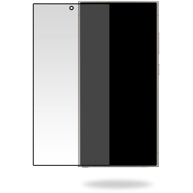 Mobilize Glass Screen Protector - Black Frame - Samsung Galaxy S24 Ultra 5G
