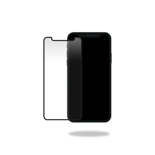Mobilize Privacy Glass Screen Protector - Black Frame - for Apple iPhone 12/12 Pro