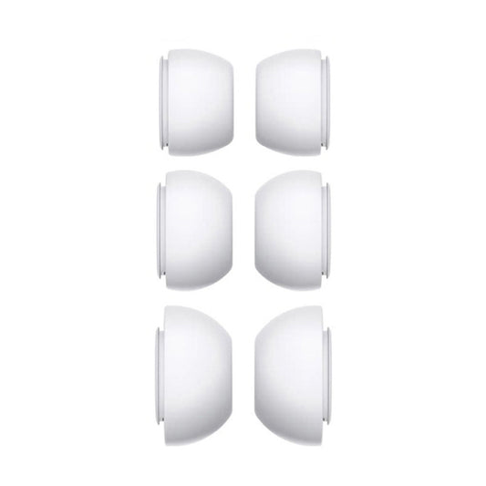 Xccess Silicon Replacement Ear Tips for Airpod Pro 1/2 Size S/M/L (3 Pair) White