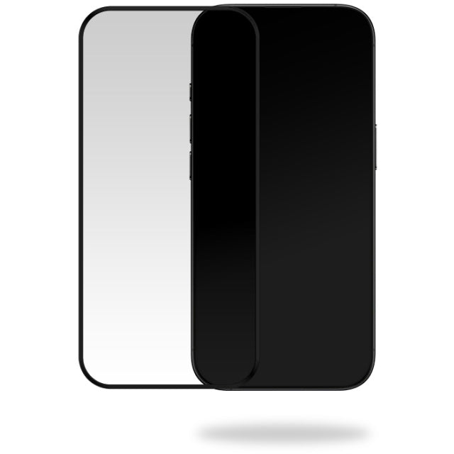 Mobilize Glass Screen Protector - Black Frame - Apple iPhone 16 Pro Max