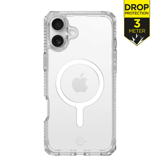 ITSKINS Level 2 HybridMagClear_R for Apple iPhone 16 Transparent