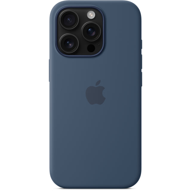MYYK3ZM/A Apple Silicone Case with MagSafe iPhone 16 Pro Denim