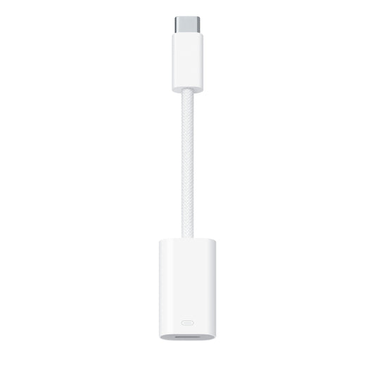 MUQX3ZM/A Apple USB-C to Apple Lightning Adapter White