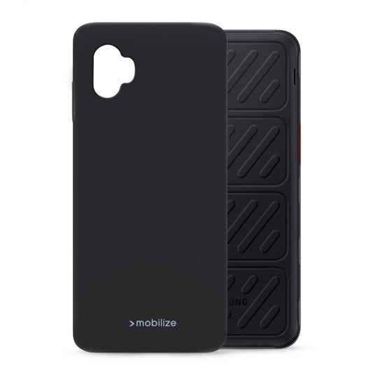 Mobilize Rubber Gelly Case Samsung Galaxy Xcover7 Pro 5G Matt Black
