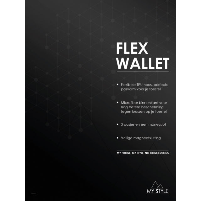 POS Forex Product Signing 20x15cm incl. magneet My Style Flex Wallet Black