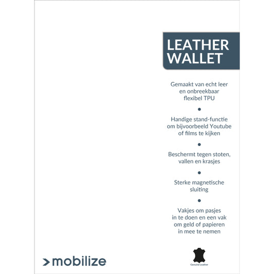 POS New Concept - Leather Wallet - Forex Product Signing 20x15cm incl. magneet/klittenband