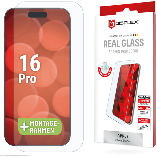 DISPLEX Real Glass Apple iPhone 16 Pro