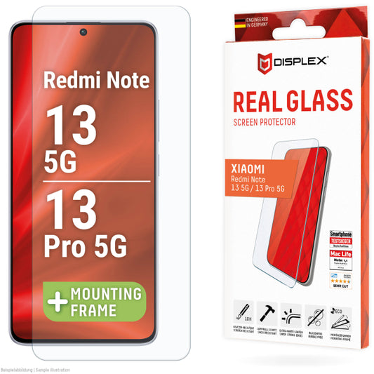 DISPLEX Real Glass Xiaomi Redmi Note 13 5G/Note 13 Pro 5G