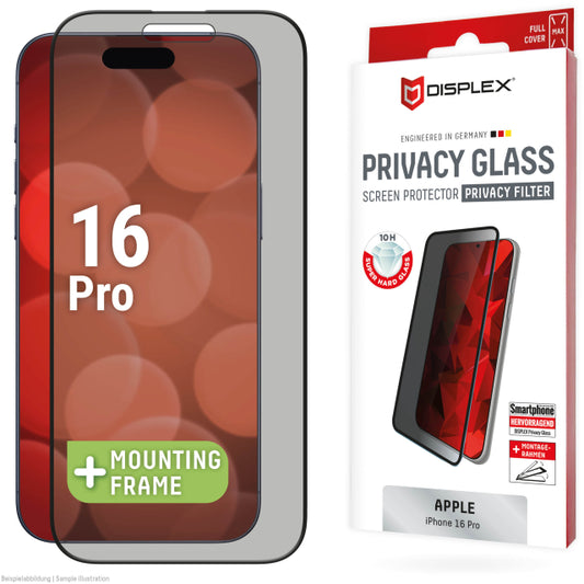 DISPLEX Privacy Glass FC Apple iPhone 16 Pro