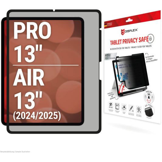DISPLEX Privacy Safe Tablet Apple iPad Air 13 (2024)/iPad Pro 13 (2024/2025)