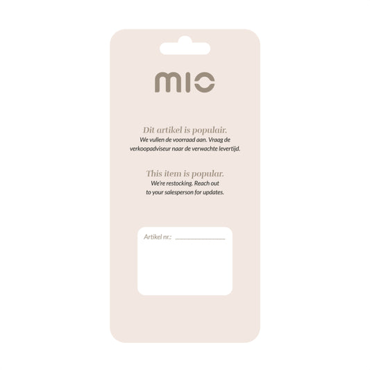 POS - MIO Out of Stock Card