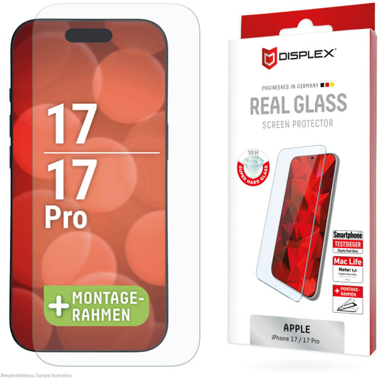 DISPLEX Real Glass iPhone 17/17 Pro