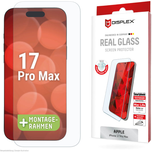 DISPLEX Real Glass iPhone 17 Pro Max