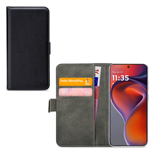 Mobilize Classic Gelly Wallet Book Case Motorola Moto G15/G15 Power Black