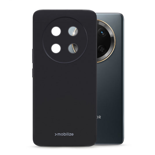 Mobilize Rubber Gelly Case Honor Magic7 Lite Matt Black