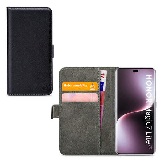 Mobilize Classic Gelly Wallet Book Case Honor Magic7 Lite Black