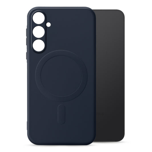 My Style Protective Flex Magsafe Compatible Case for Samsung Galaxy A55 5G Midnight Blue