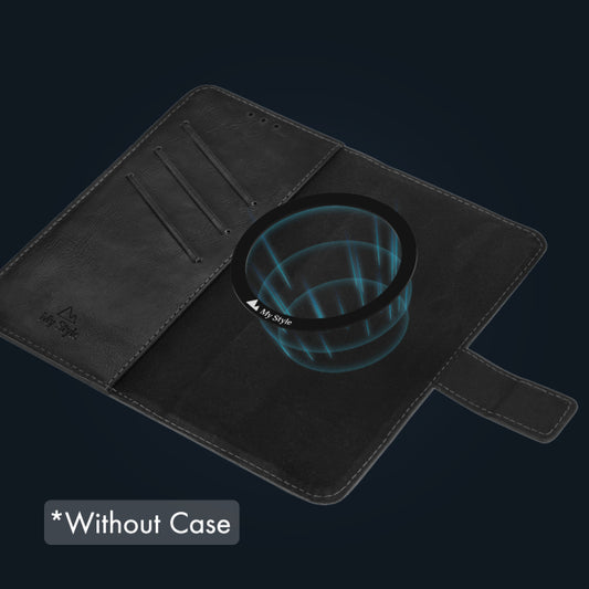 My Style Universal MagSafe Compatible Wallet - Black 4.7" (Without Case)