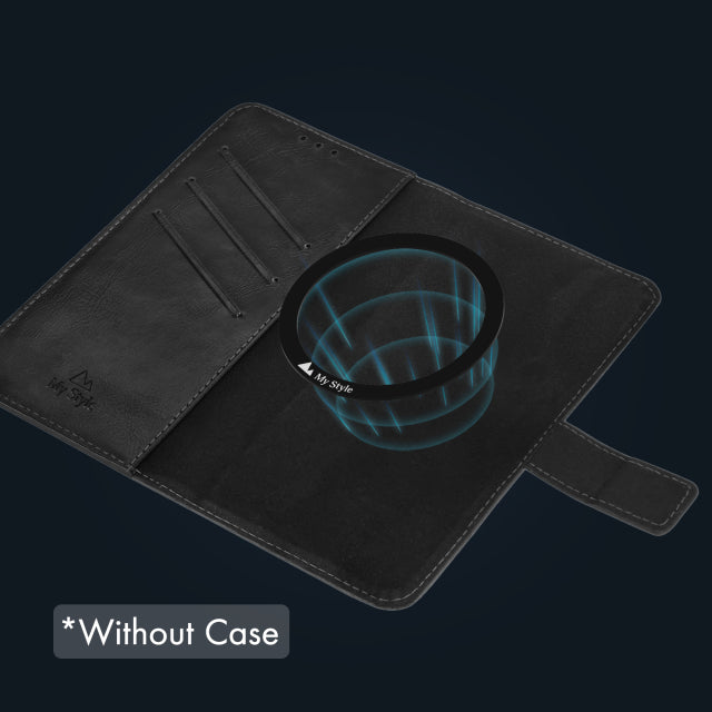 My Style Universal MagSafe Compatible Wallet - Black 6.3" (Without Case)