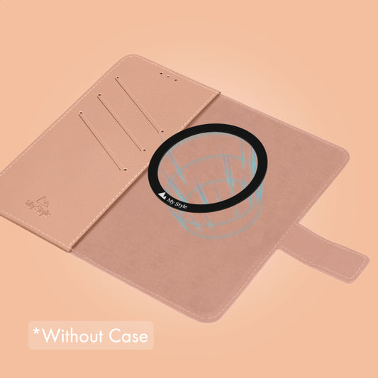 My Style Universal MagSafe Compatible Wallet - Soft Pink 6.3" (Without Case)