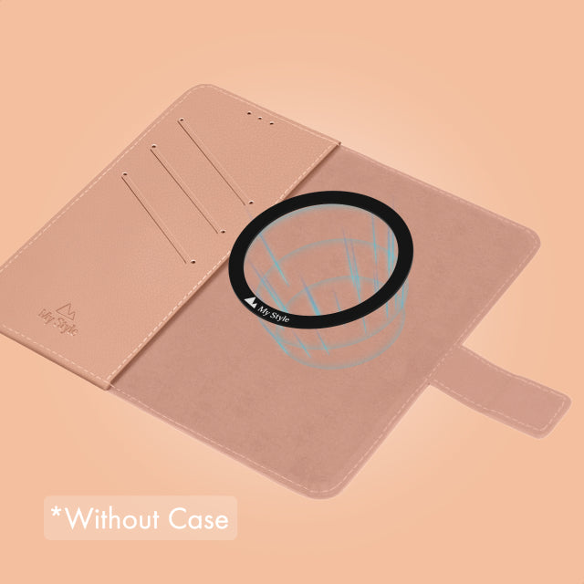 My Style Universal MagSafe Compatible Wallet - Soft Pink 6.8" (Without Case)